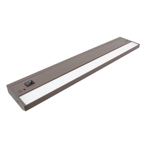 12.25" 4 watt 120 volt 3000K Natural White Dark Bronze Dimmable LED Under Cabinet Light Fixture
